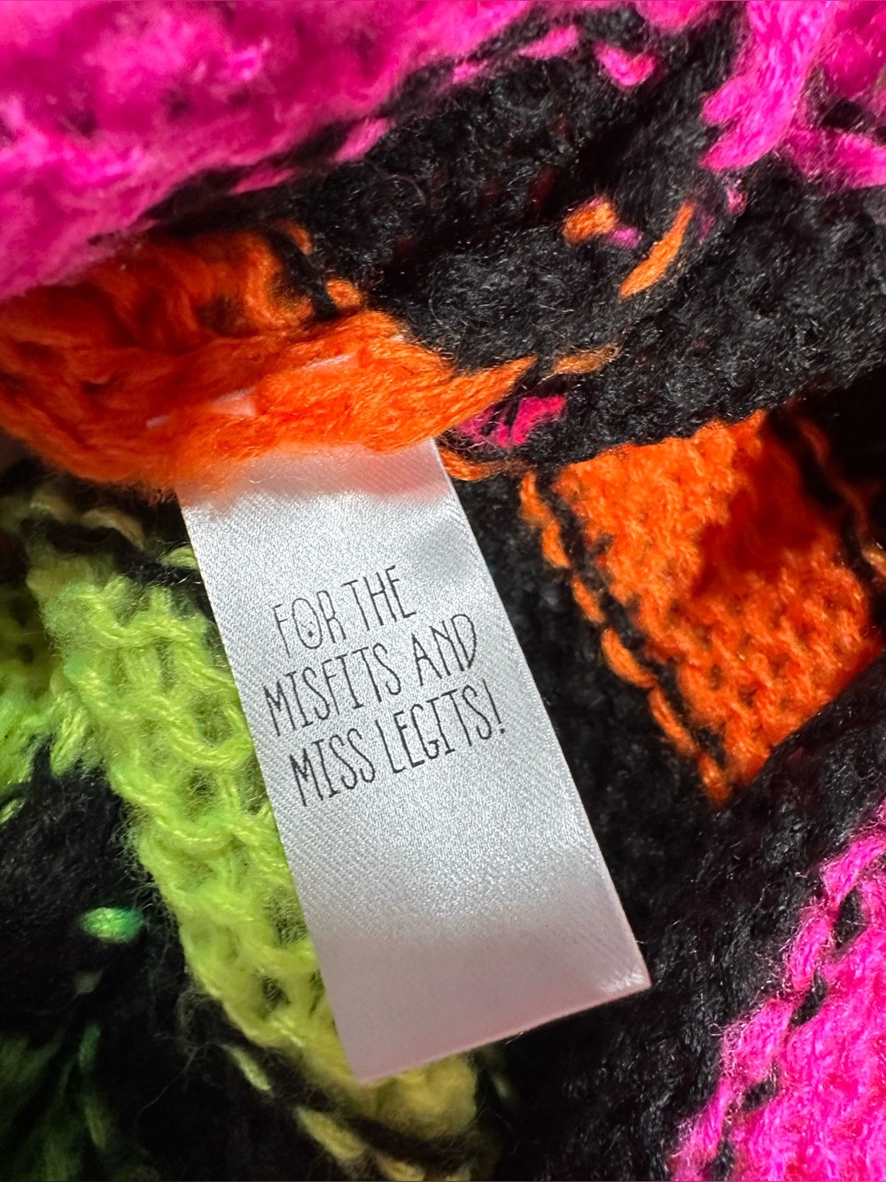 Dolls Kill • Current Mood Tough Tendencies Neon Rainbow Stripe Dress & Shrug Set - Picture 6 of 16